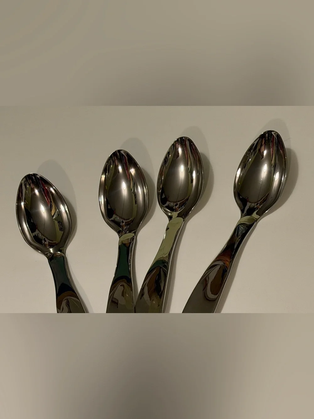 Oneida Chef's Table 18/8 Stainless Steel Solid Serving Spoons Set of 4